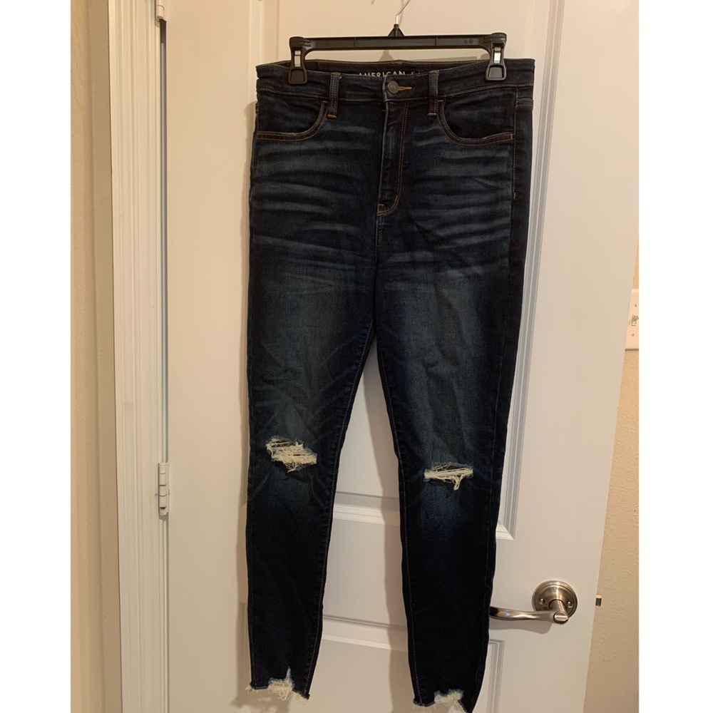 American Eagle Next Level super high rise skinny jegging